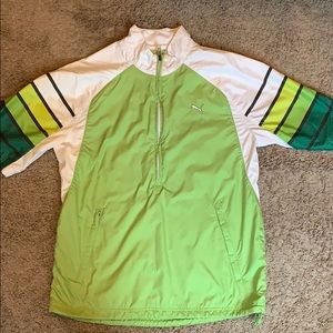 Men’s Puma Golf Short sleeve windbreaker